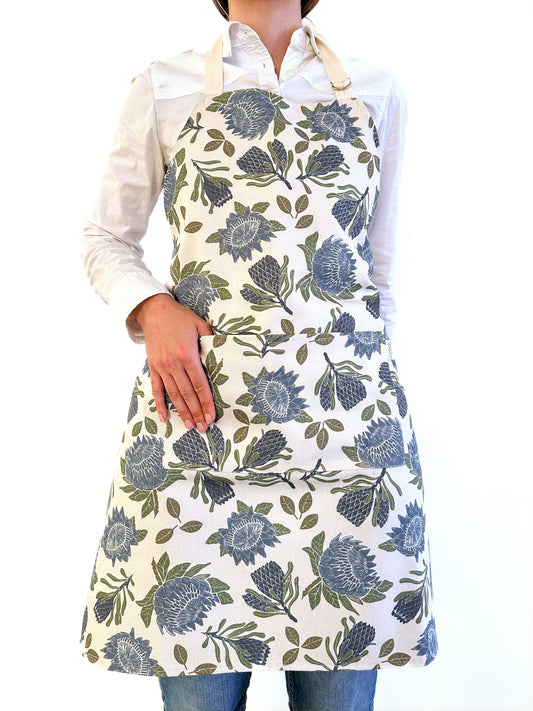 Apron | Sunbird and Protea Print