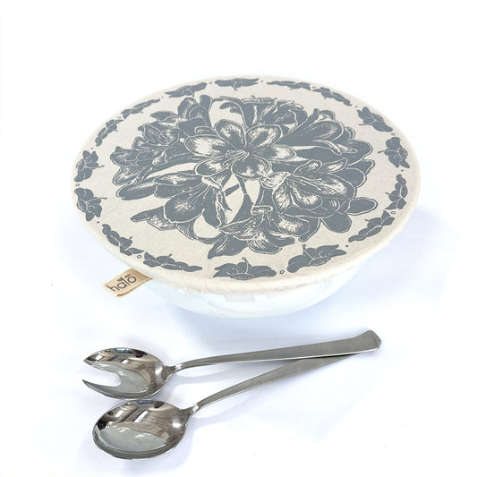 Halo Dish and Bowl Cover Extra Large African Flowers | Gabriele Jacobs