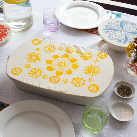 Halo Dish and Casserole Cover Rectangle | Aloe Print