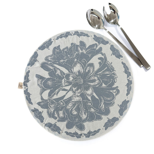 Halo Dish and Bowl Cover Extra Large African Flowers | Gabriele Jacobs