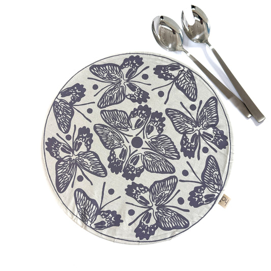 Halo Dish and Bowl Cover Extra Large Butterflies & Dragonflies | Nicole Peach