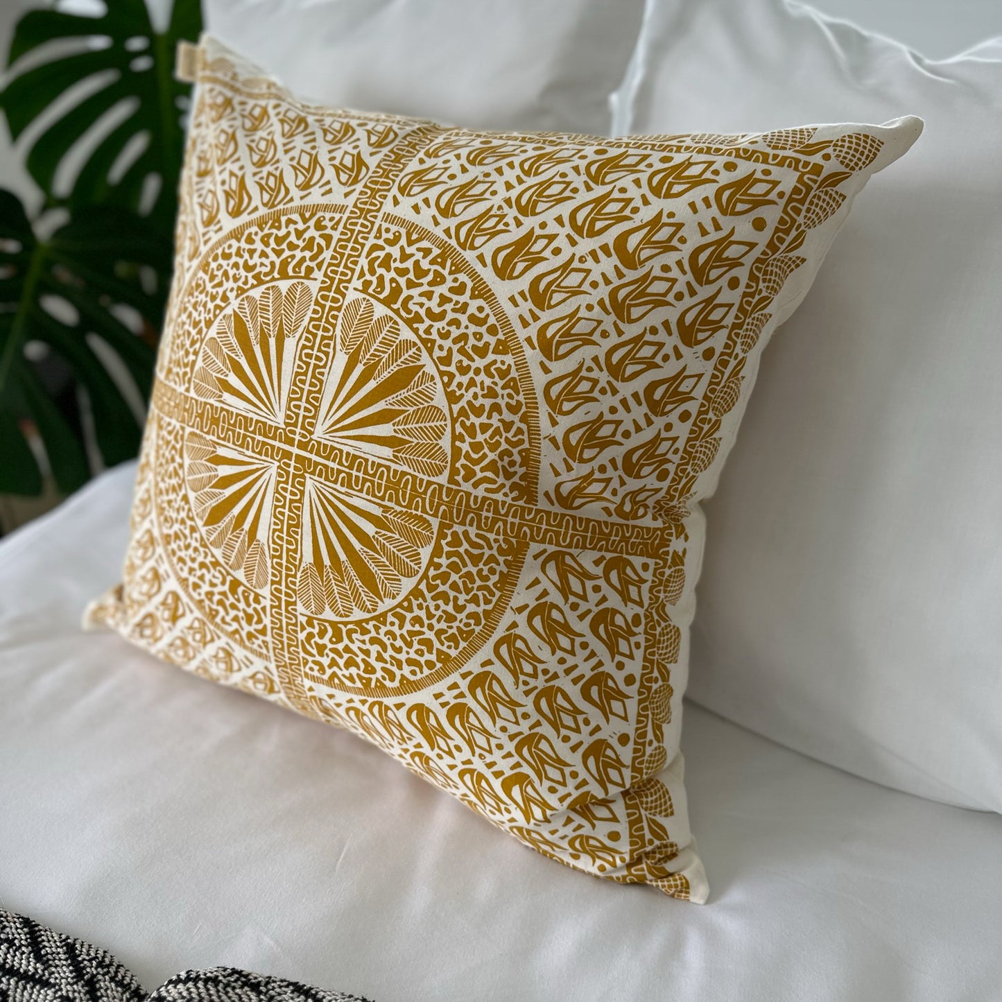 European Continental Cushion Cover | Safari Print