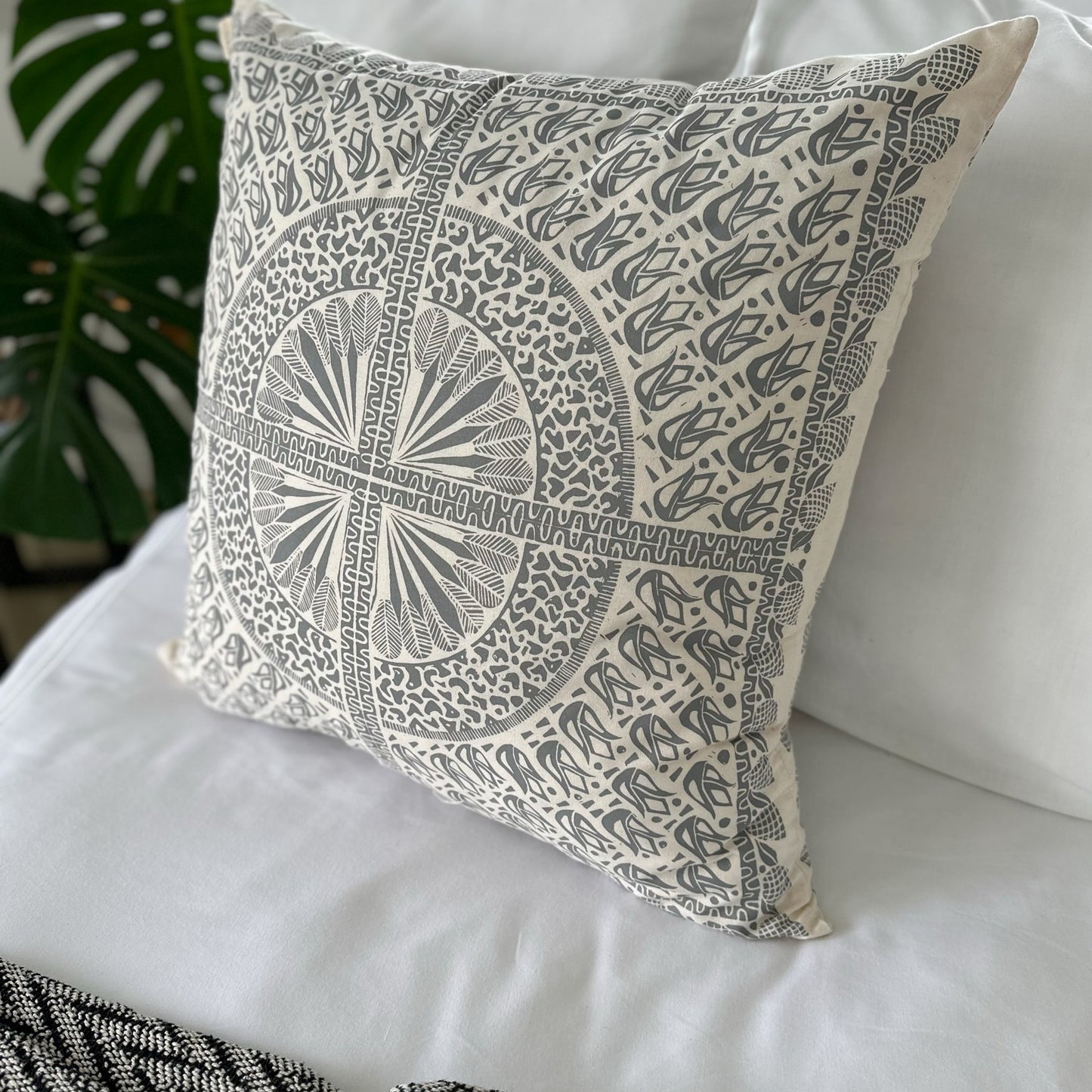 European Continental Cushion Cover | Safari Print