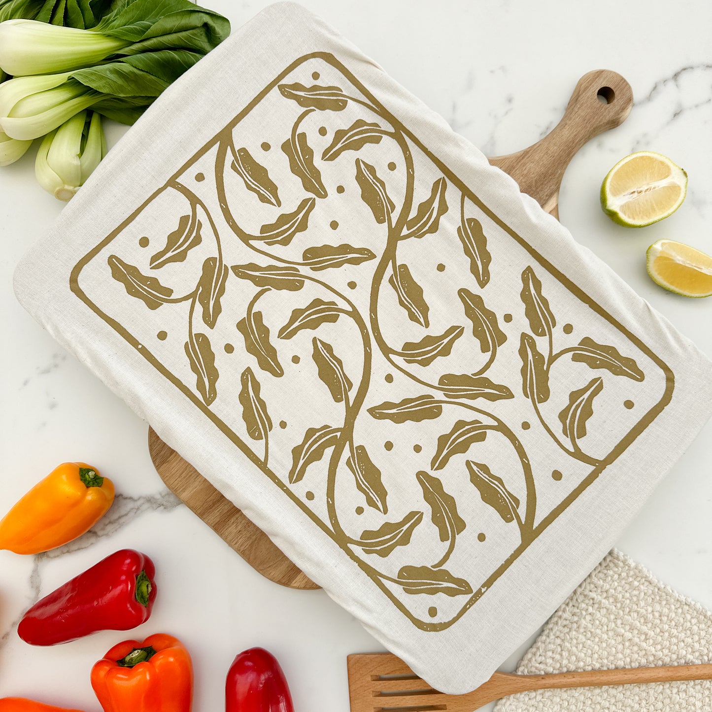 Dish Cover XL Rectangle Madiba Print