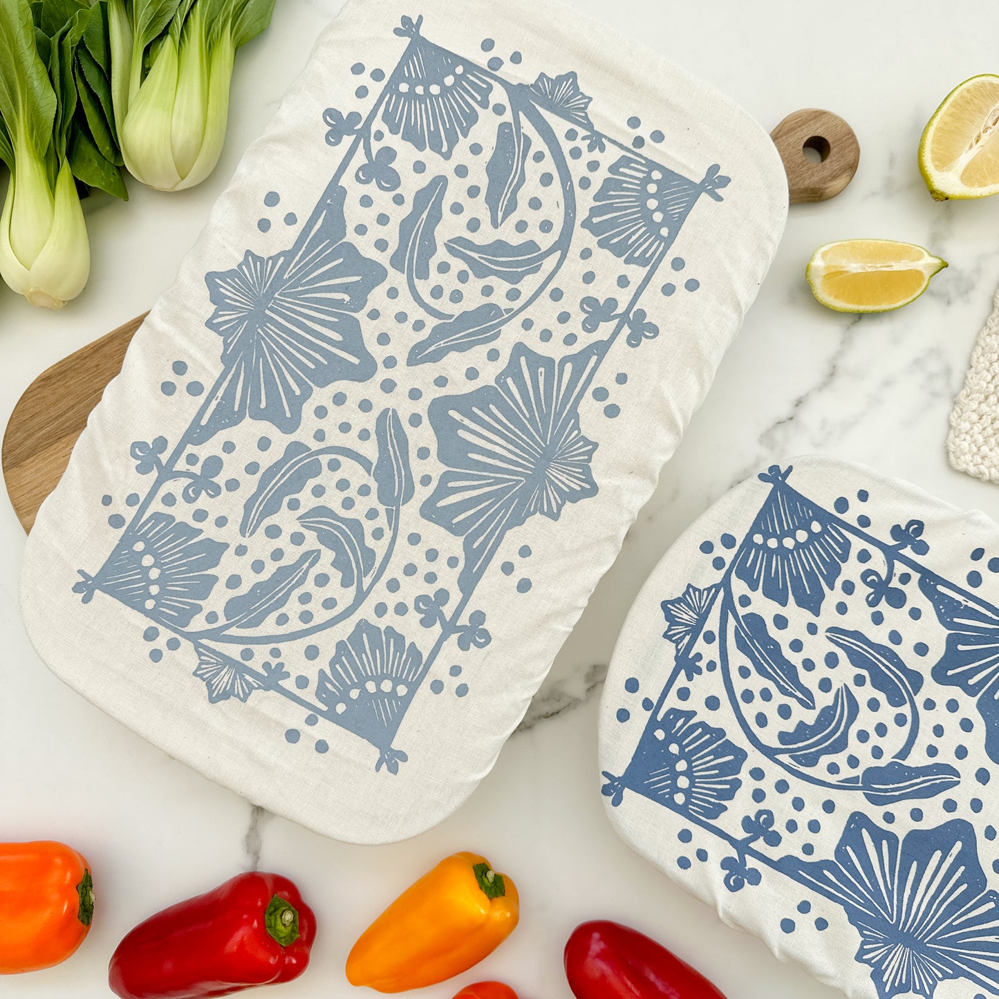 Dish Cover Rectangle Madiba Print