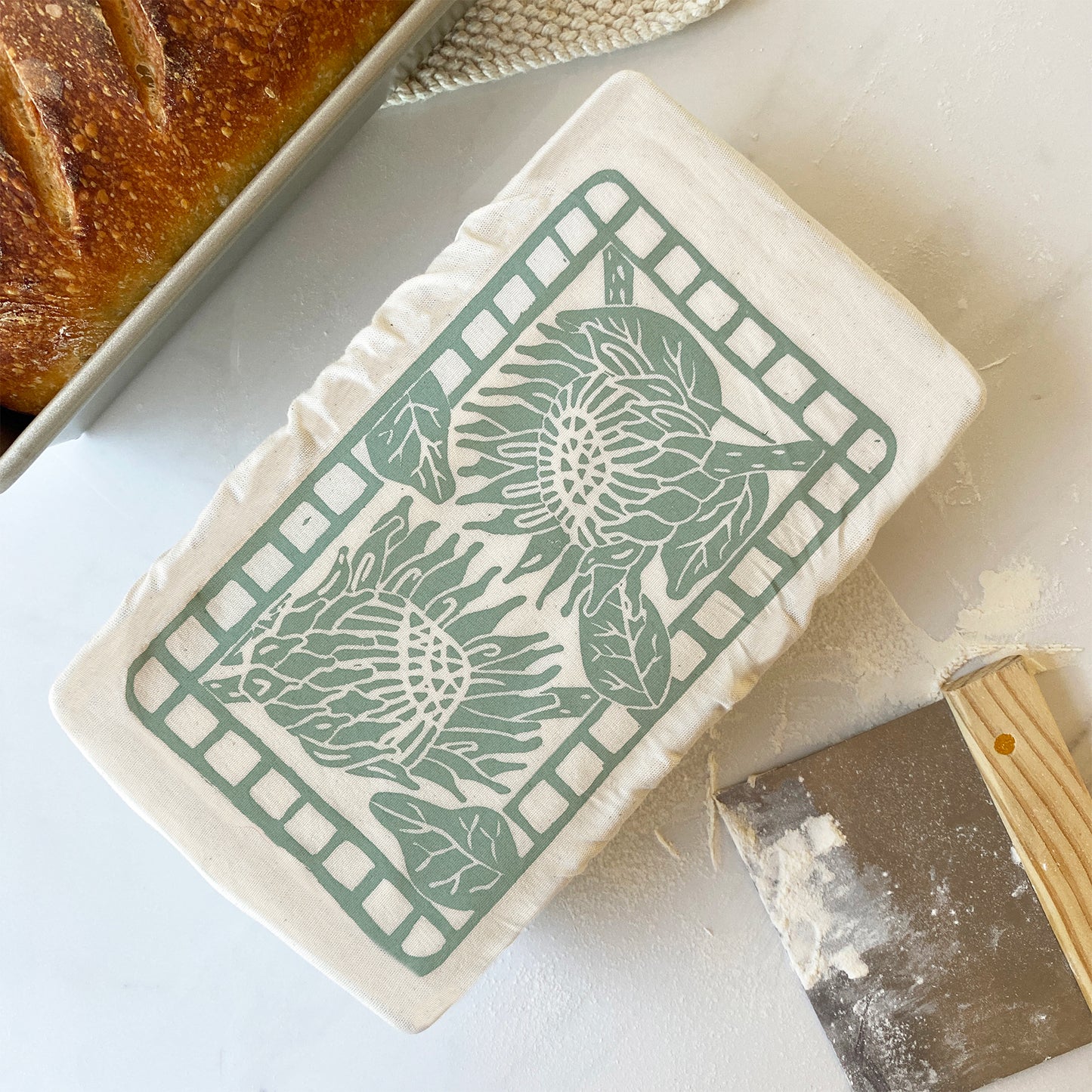 Dish Cover Mini Casserole and Loaf Pan | Protea Print