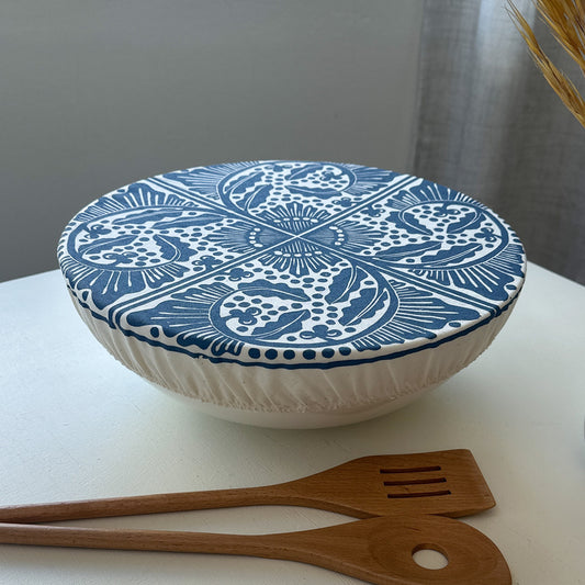 Dish and Bowl Cover Extra Large Madiba Print