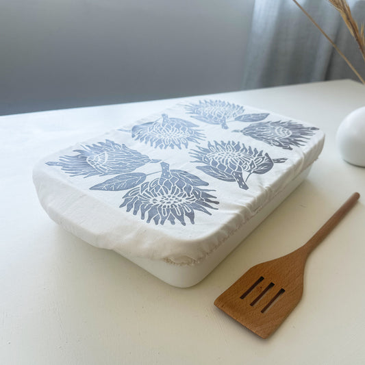 Dish Cover Rectangle 9 x 13 in Protea Print