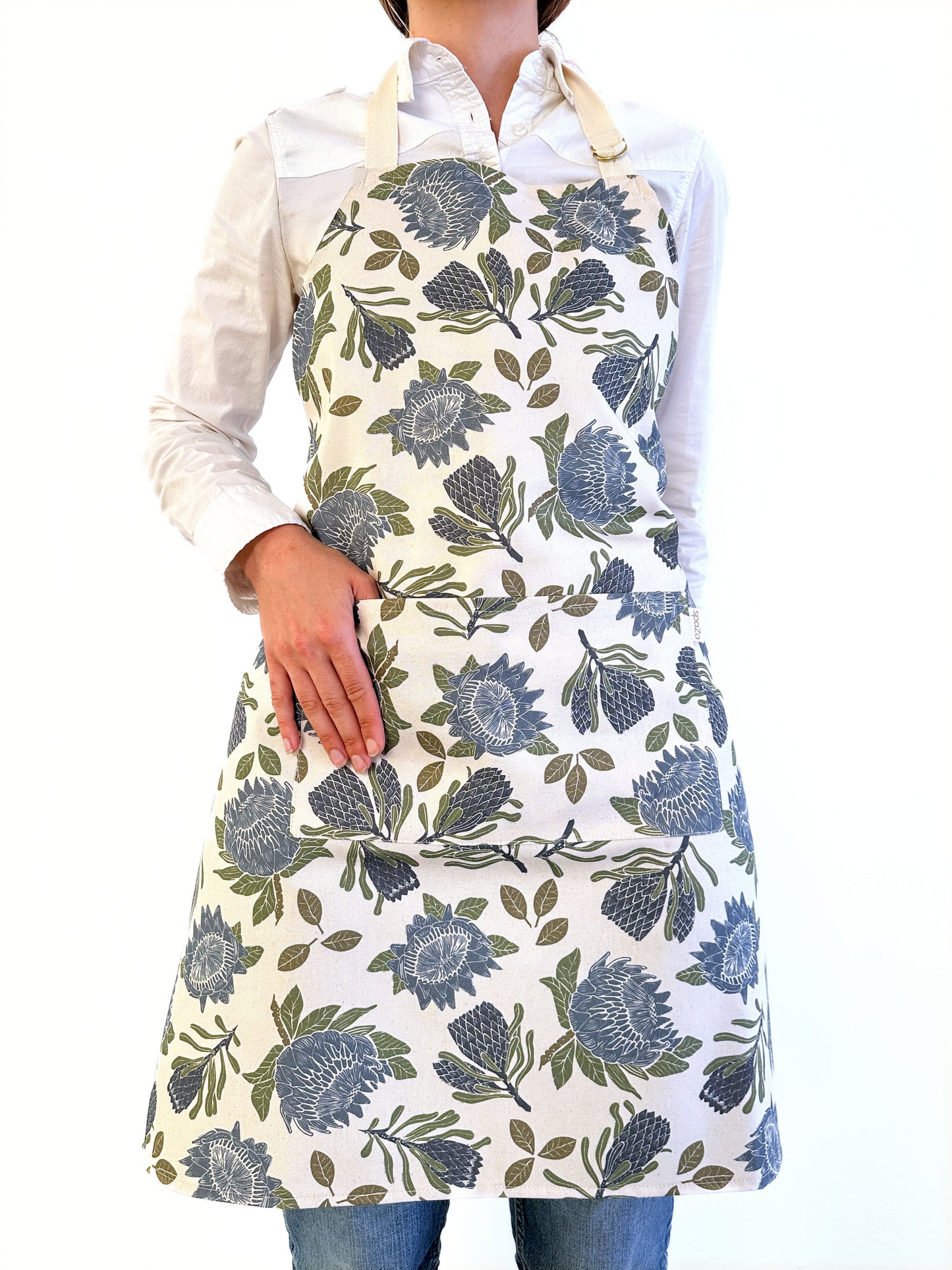 Apron | Sunbird and Protea Print