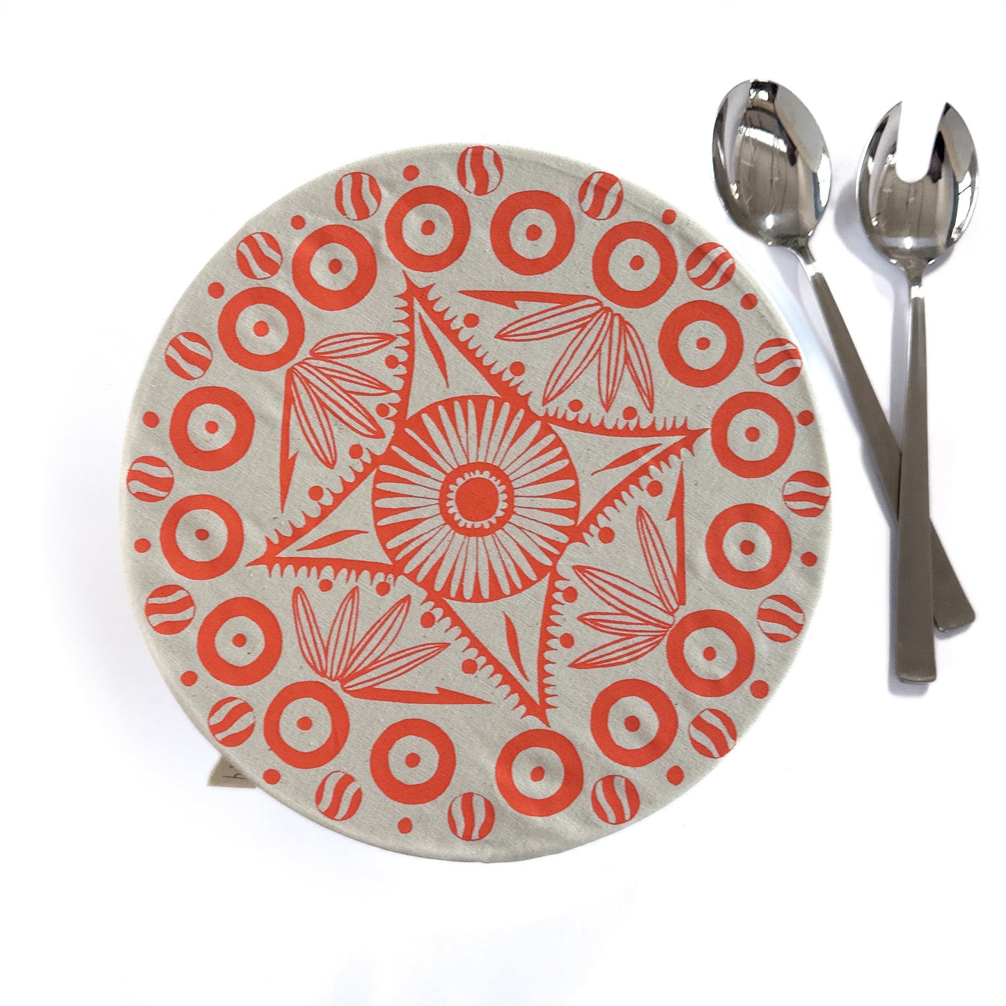 Halo Dish and Bowl Cover Large | Aloe Print