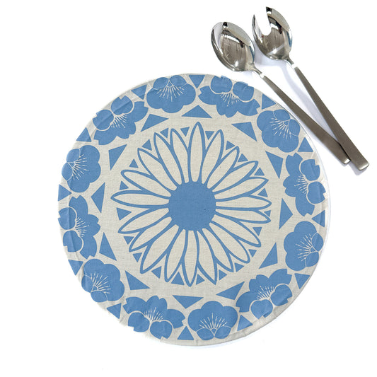 Halo Dish and Bowl Cover Extra Large | Bold Flowers Print
