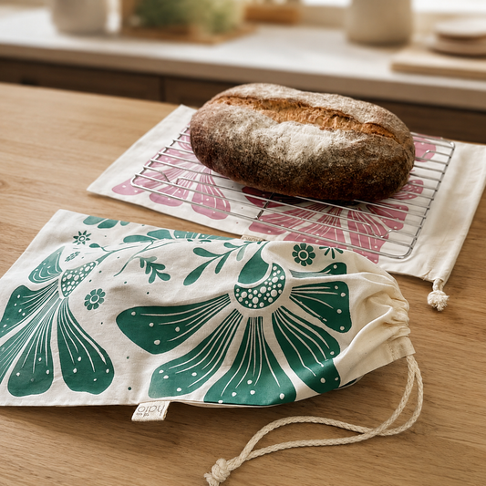 Reusable Cotton Bread Bag | Retrobloom