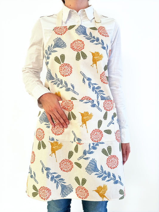 Apron | Sunbird and Protea Print