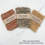 Ecoclean Multi Scrubs- 3 pack