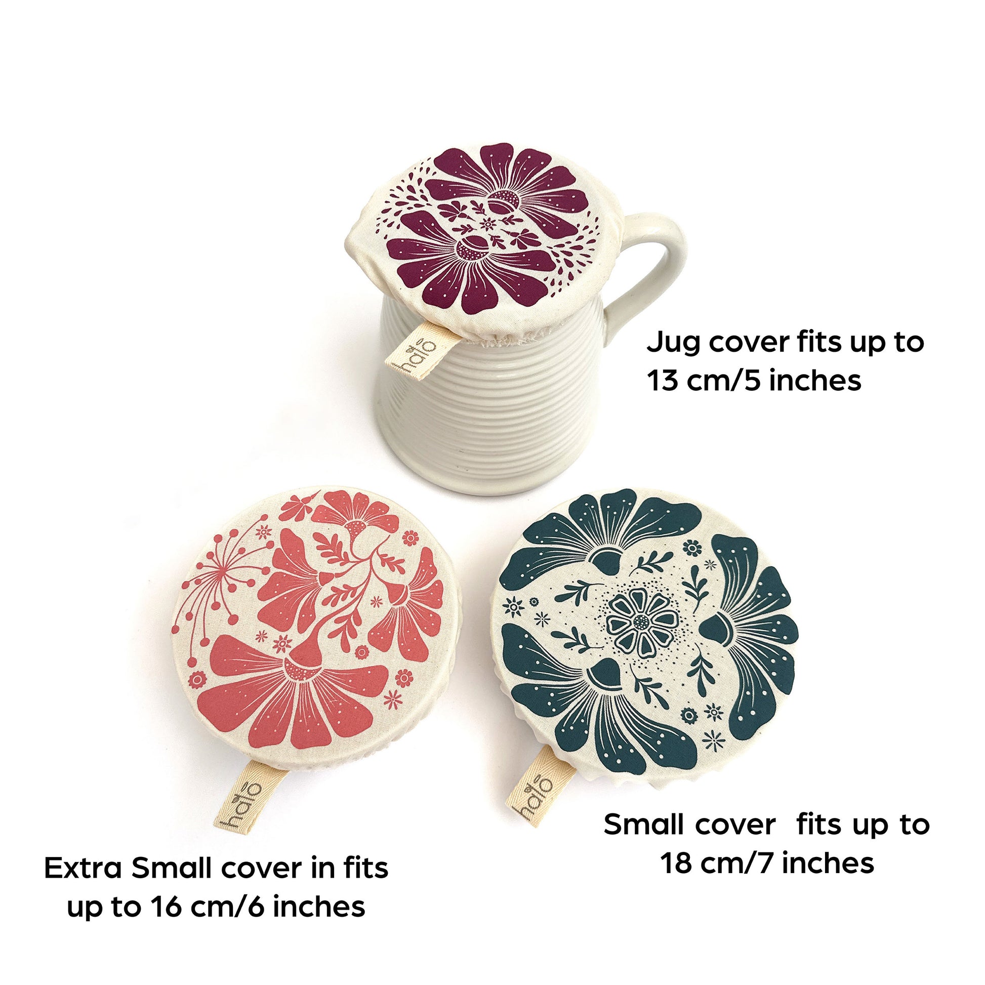 Halo Dish and Bowl Cover Small Set of 3 | Retrobloom