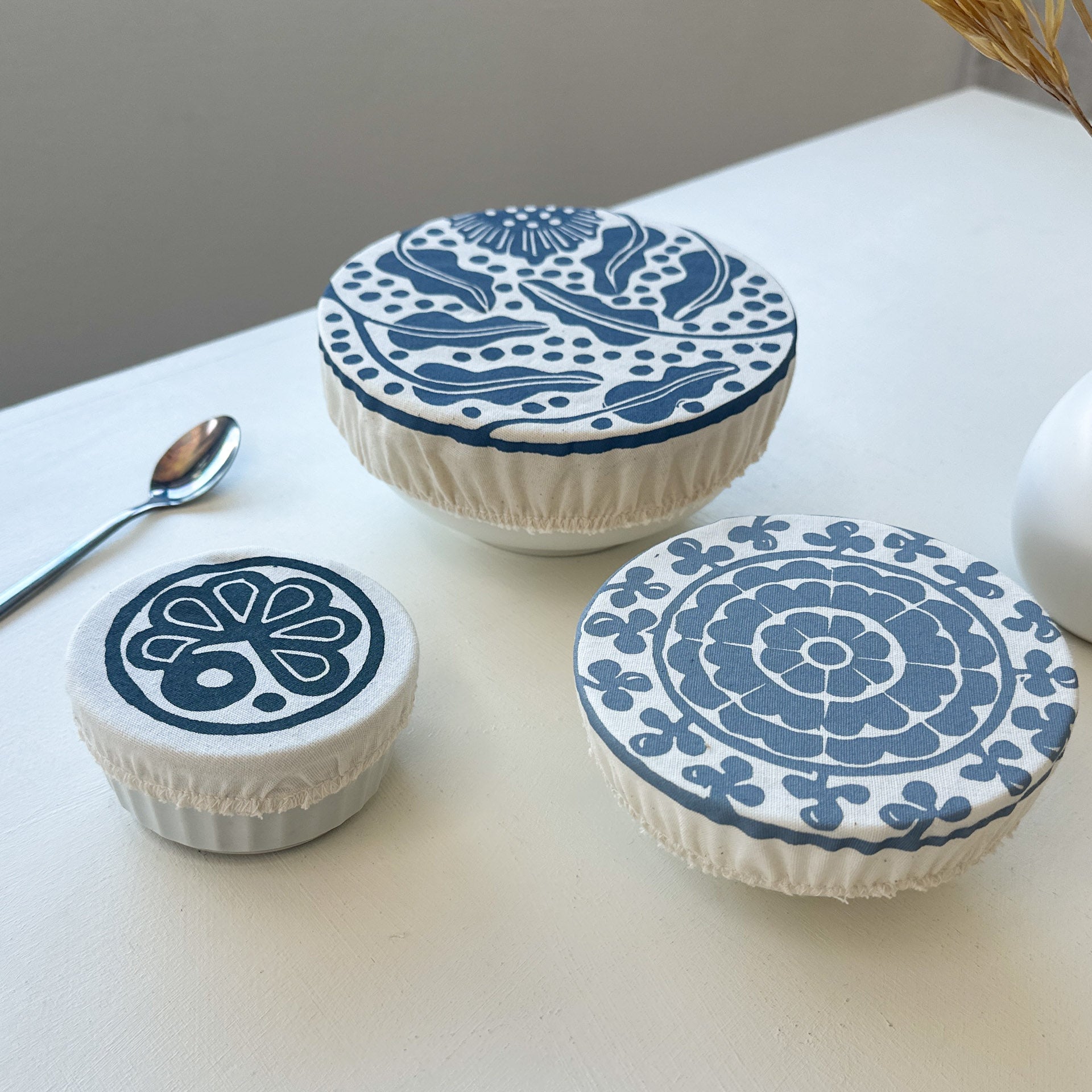 Bowl Covers Set of 3 Mini Sizes | Madiba Print