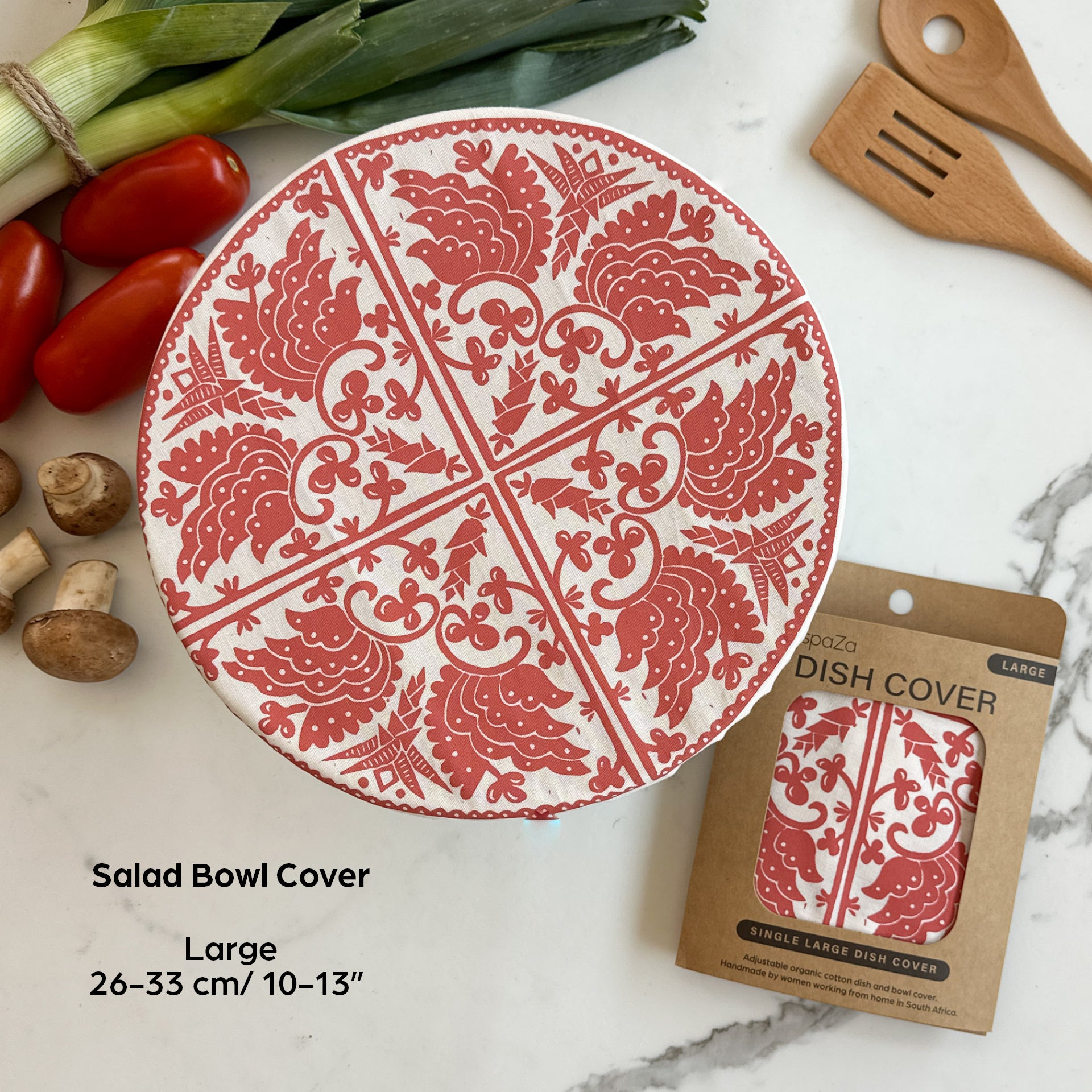 Dish and Bowl Cover Large | Madiba Print