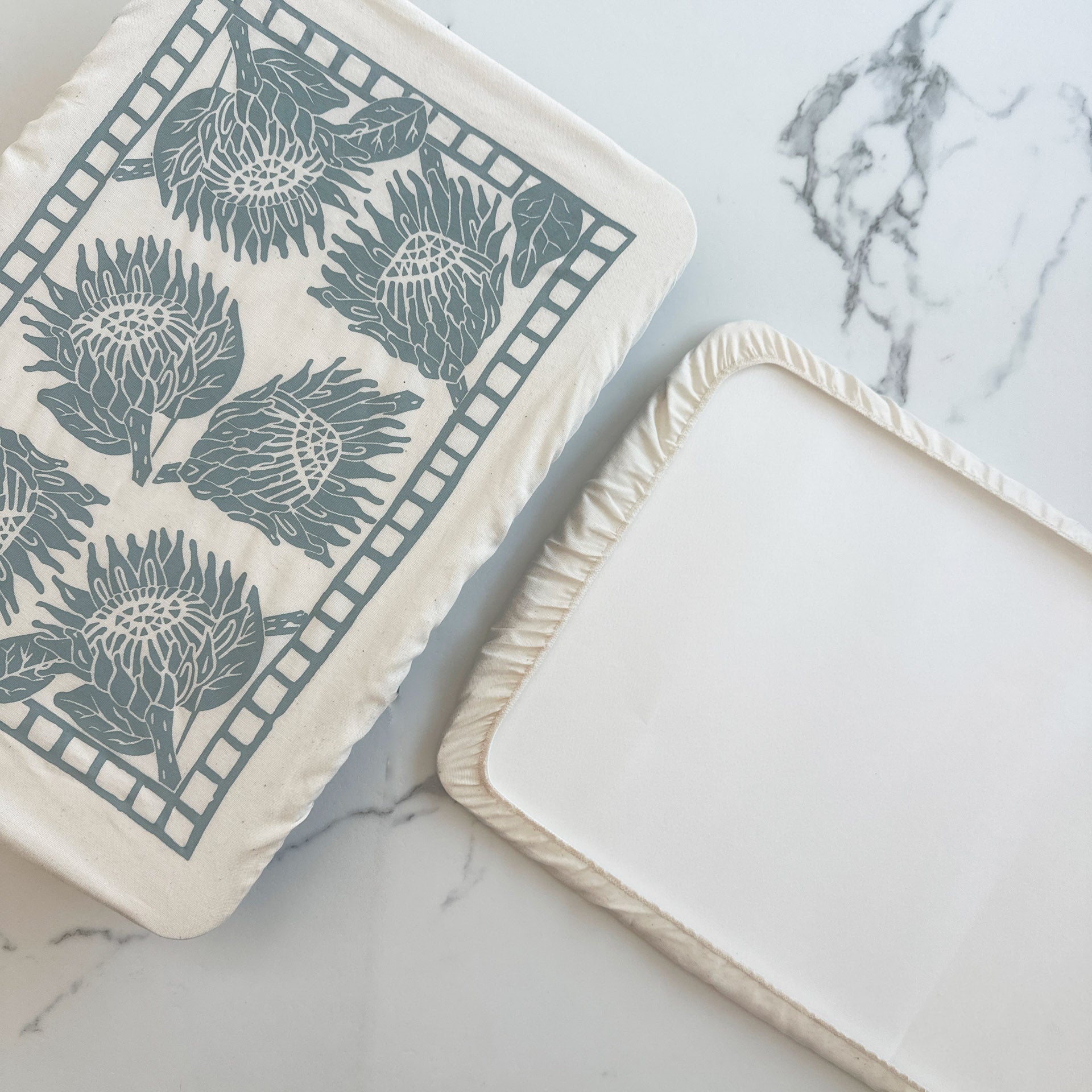 Dish Cover XL Rectangle | Protea Print