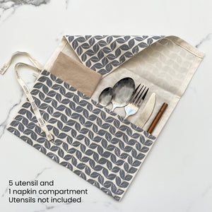 Cutlery Roll | carry your utensils for lunch box and picnic