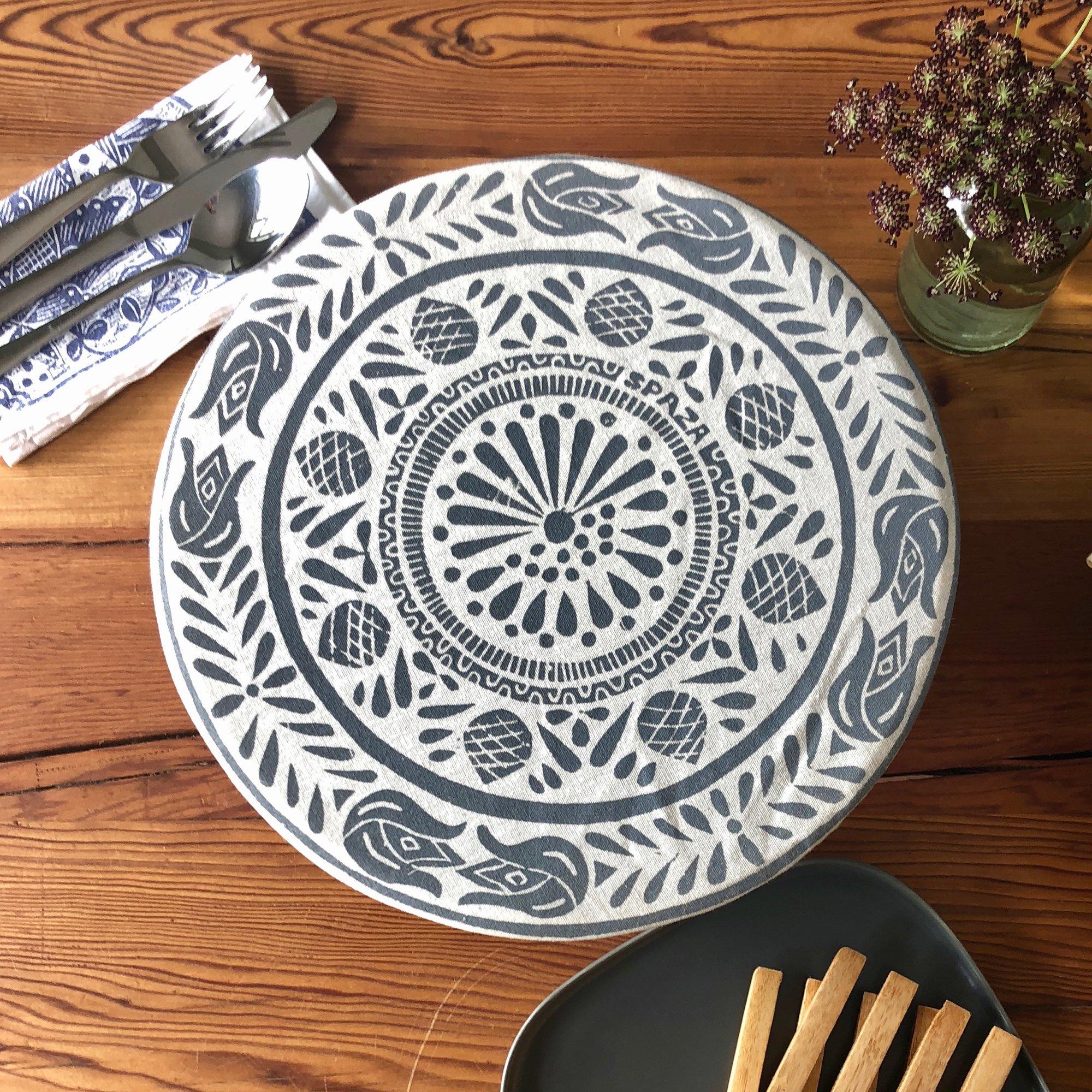 Dish and Bowl Cover Large Safari Print | your salad bowl cover - SpazaStore