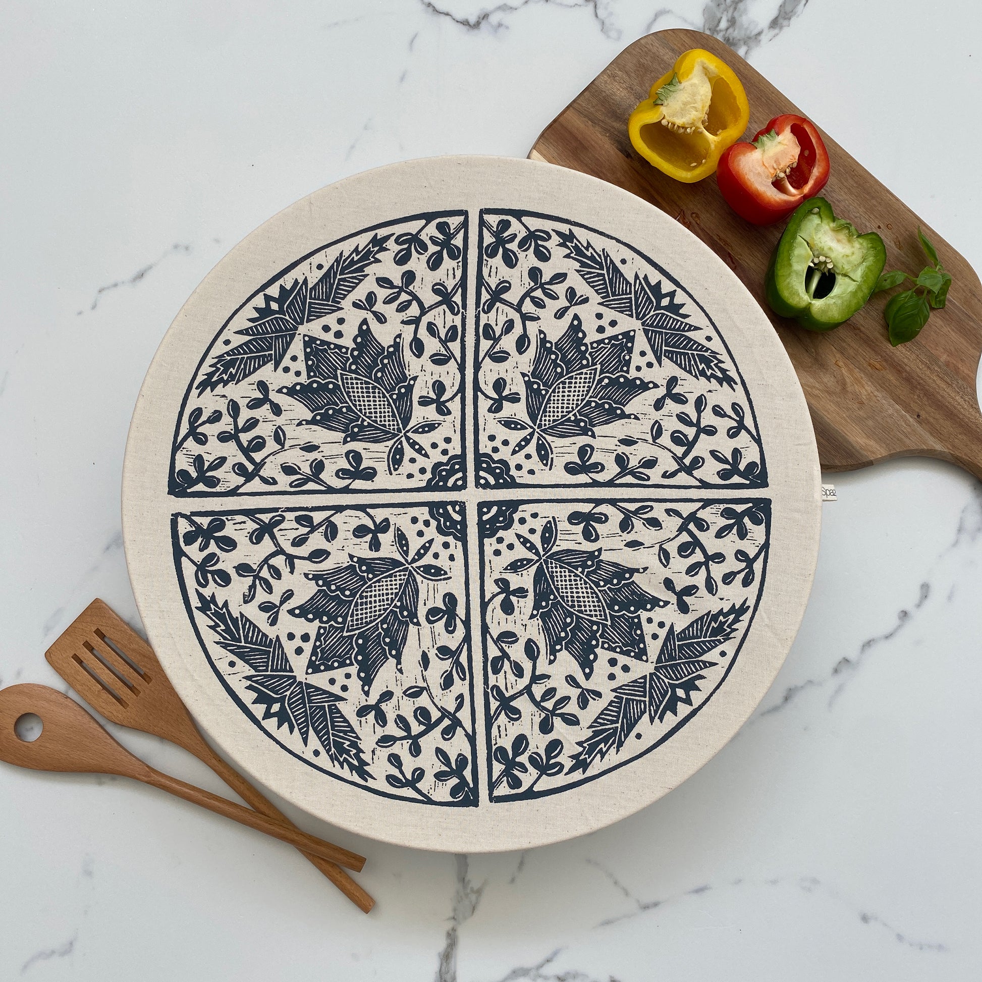 Dish and Bowl Cover XXL Madiba Prints