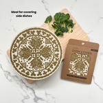 Dish and Bowl Cover Medium Madiba Print | handy everyday cover
