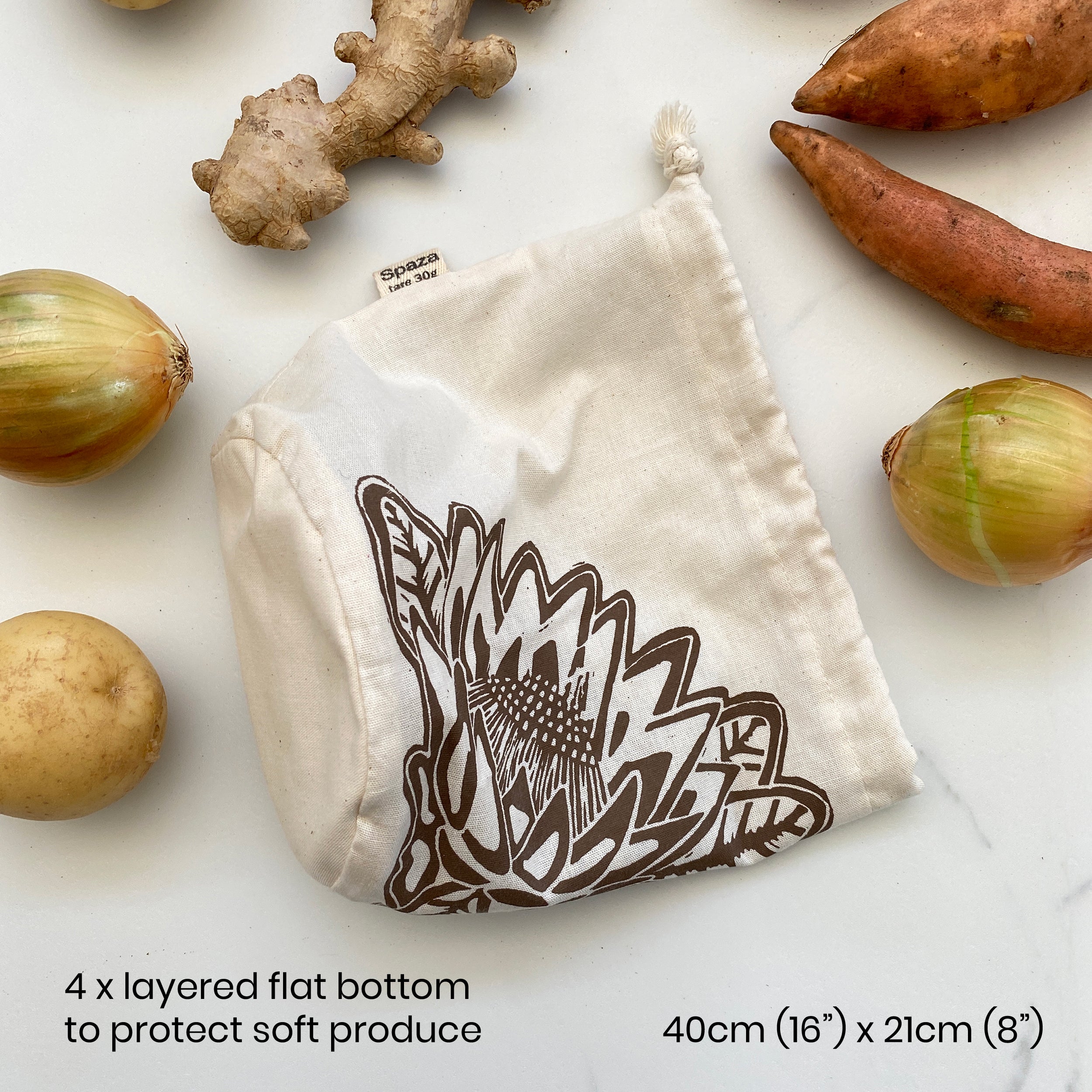 Produce Storage Bag Short | shop and store fruit and veg