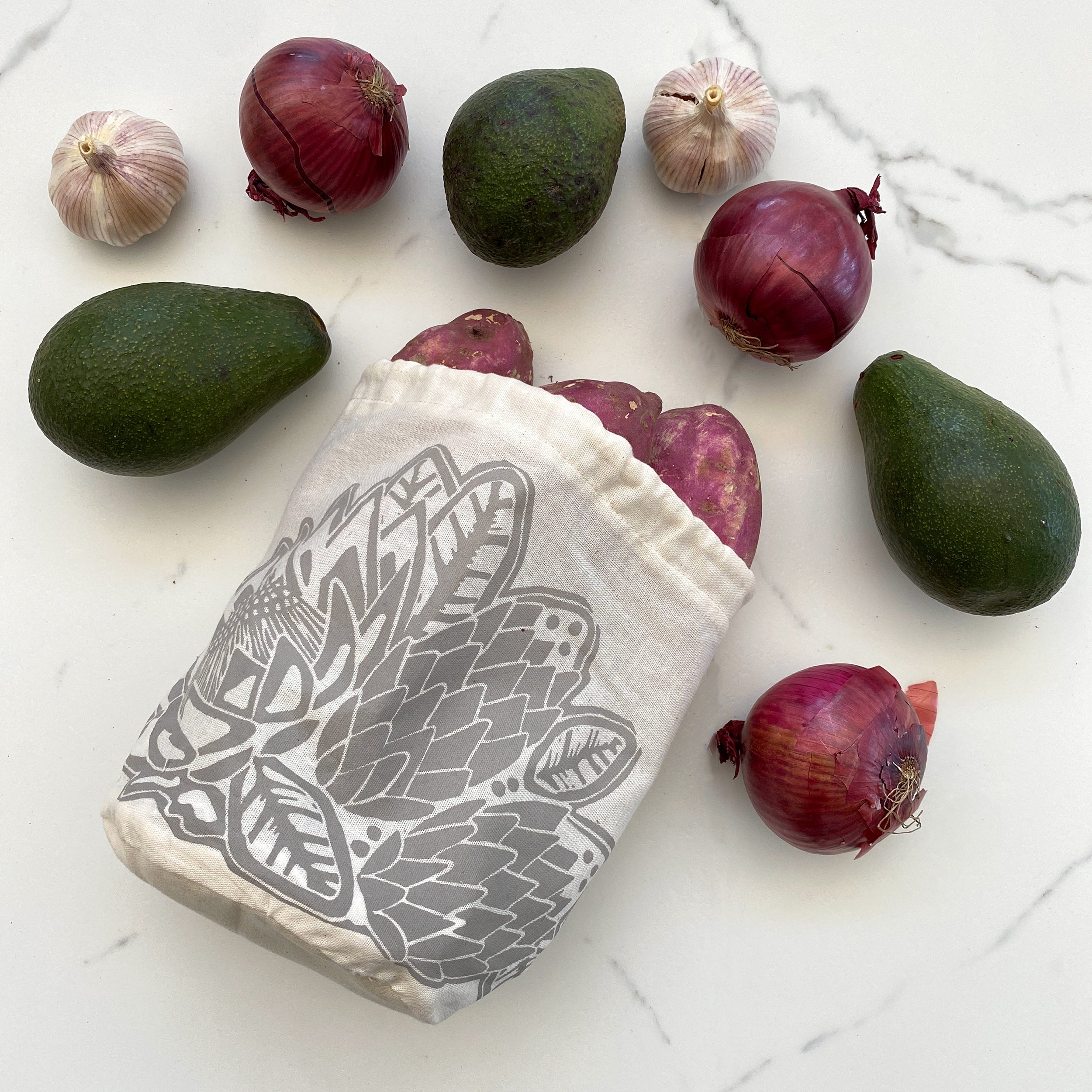 Produce Storage Bag Short | shop and store fruit and veg