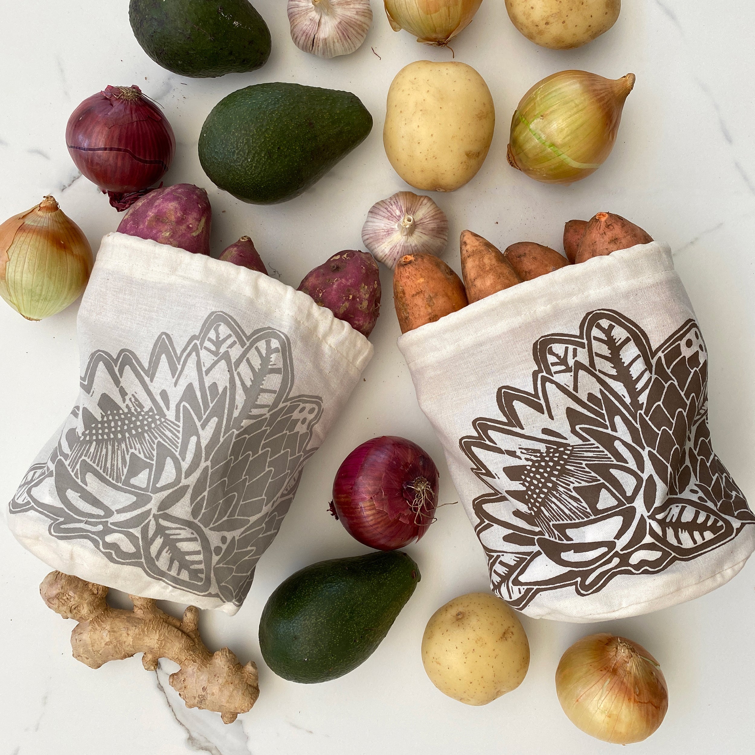 Produce Storage Bag Short | shop and store fruit and veg