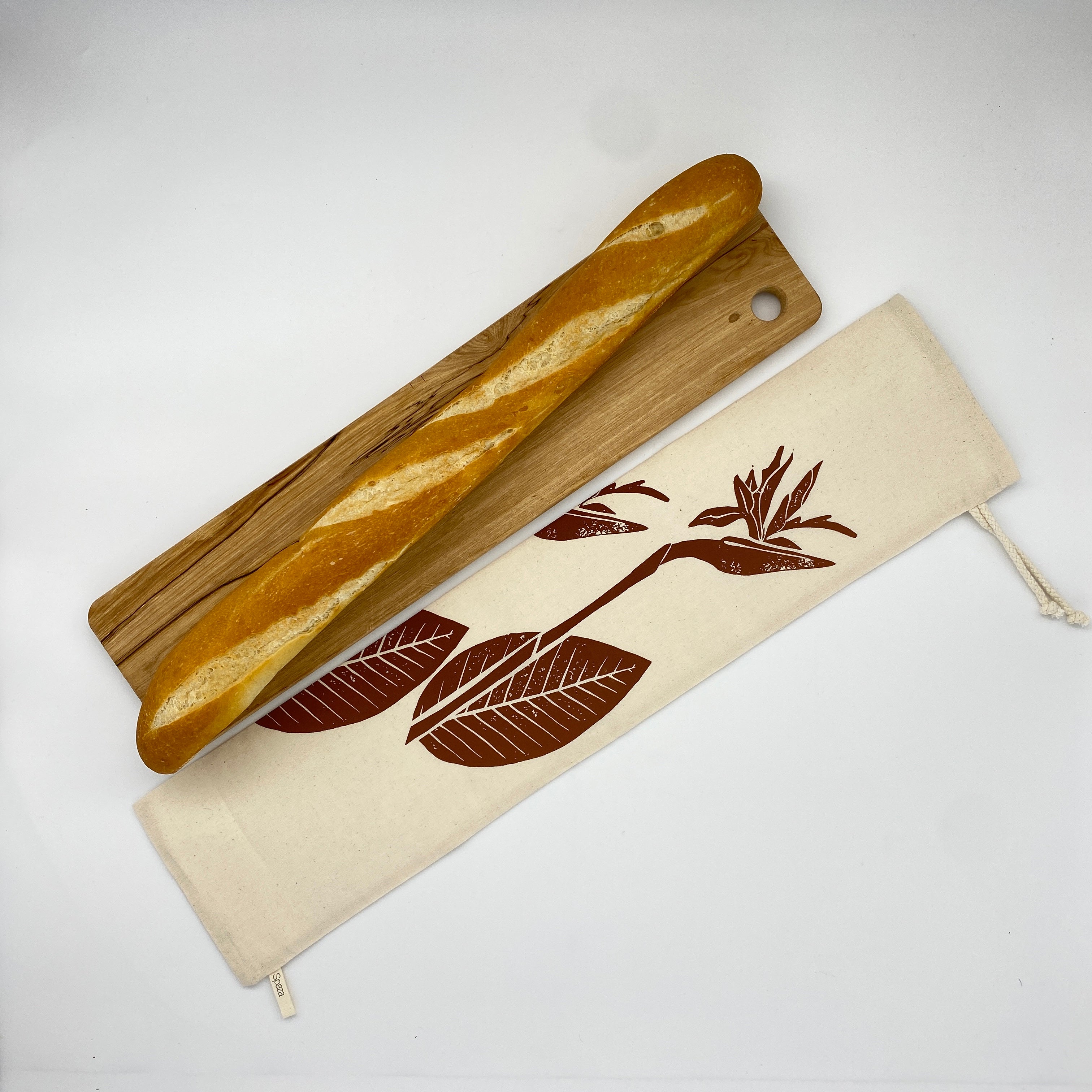 Baguette Bag Strelitzia | crispy bread storage