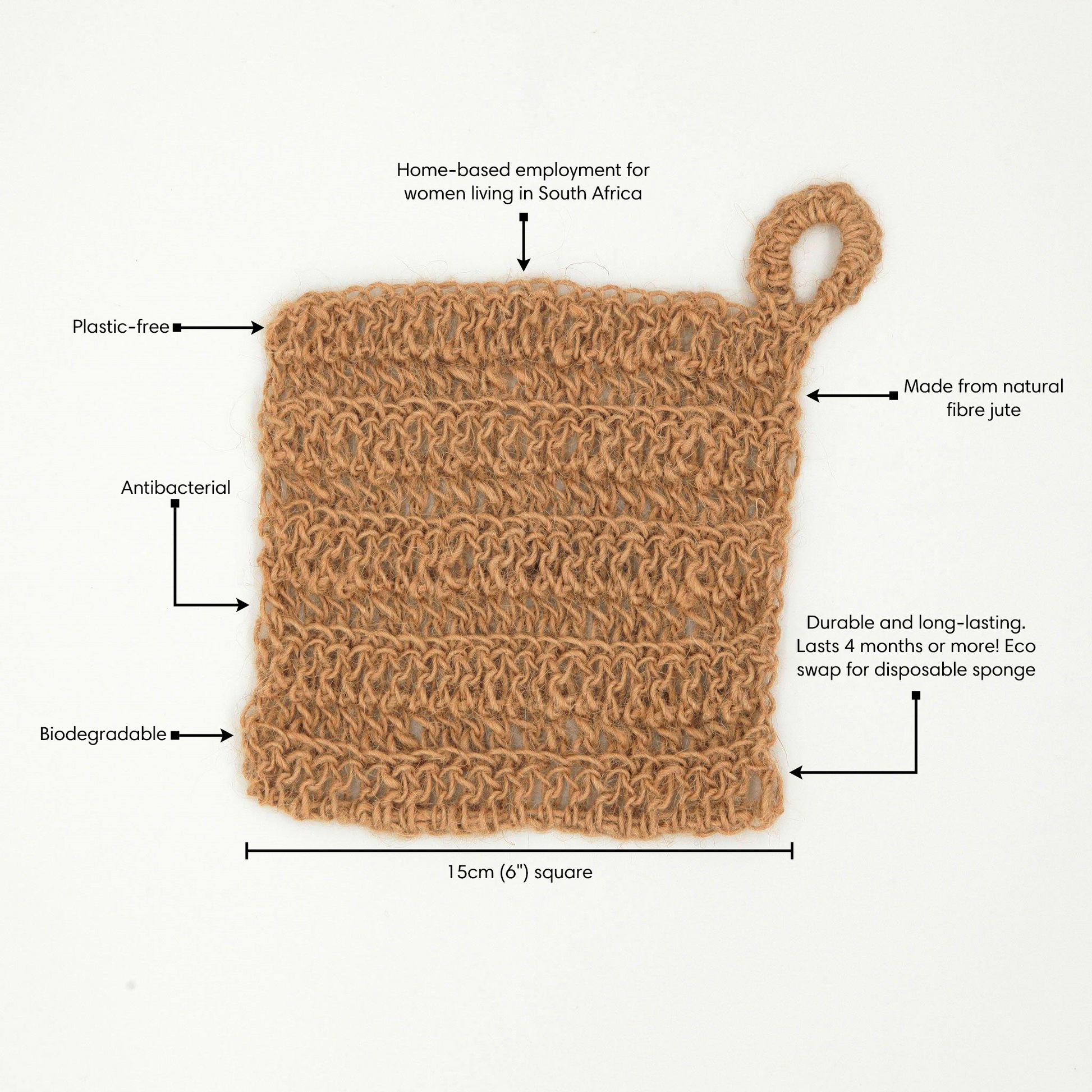 Tawashi Scrub | Synthetic Sponge Swap