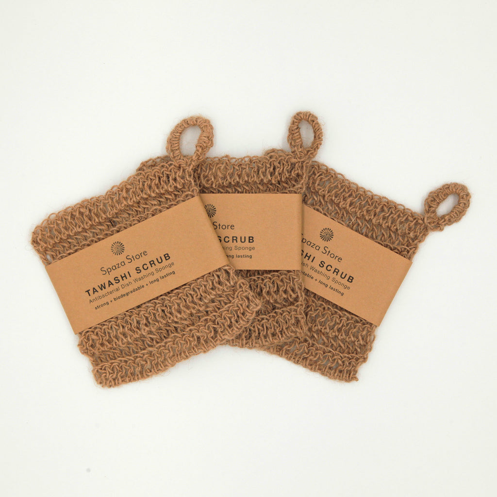 Tawashi Kitchen Sponge 3-Pack | eco-friendly dishwashing scrub